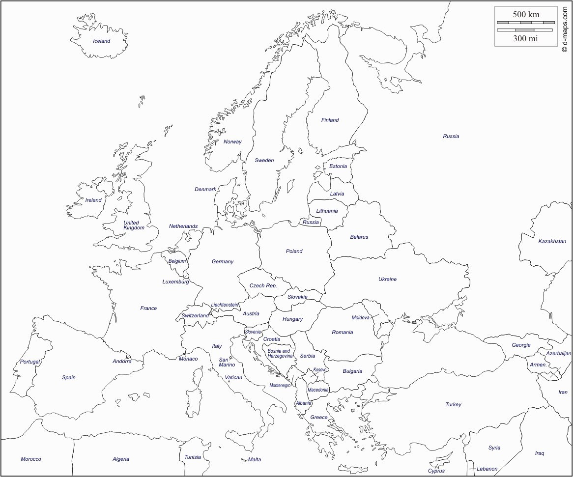 A Printable Map Of Europe Inspirational Printable Map Europe Best World Map Hd Wallpaper – Political