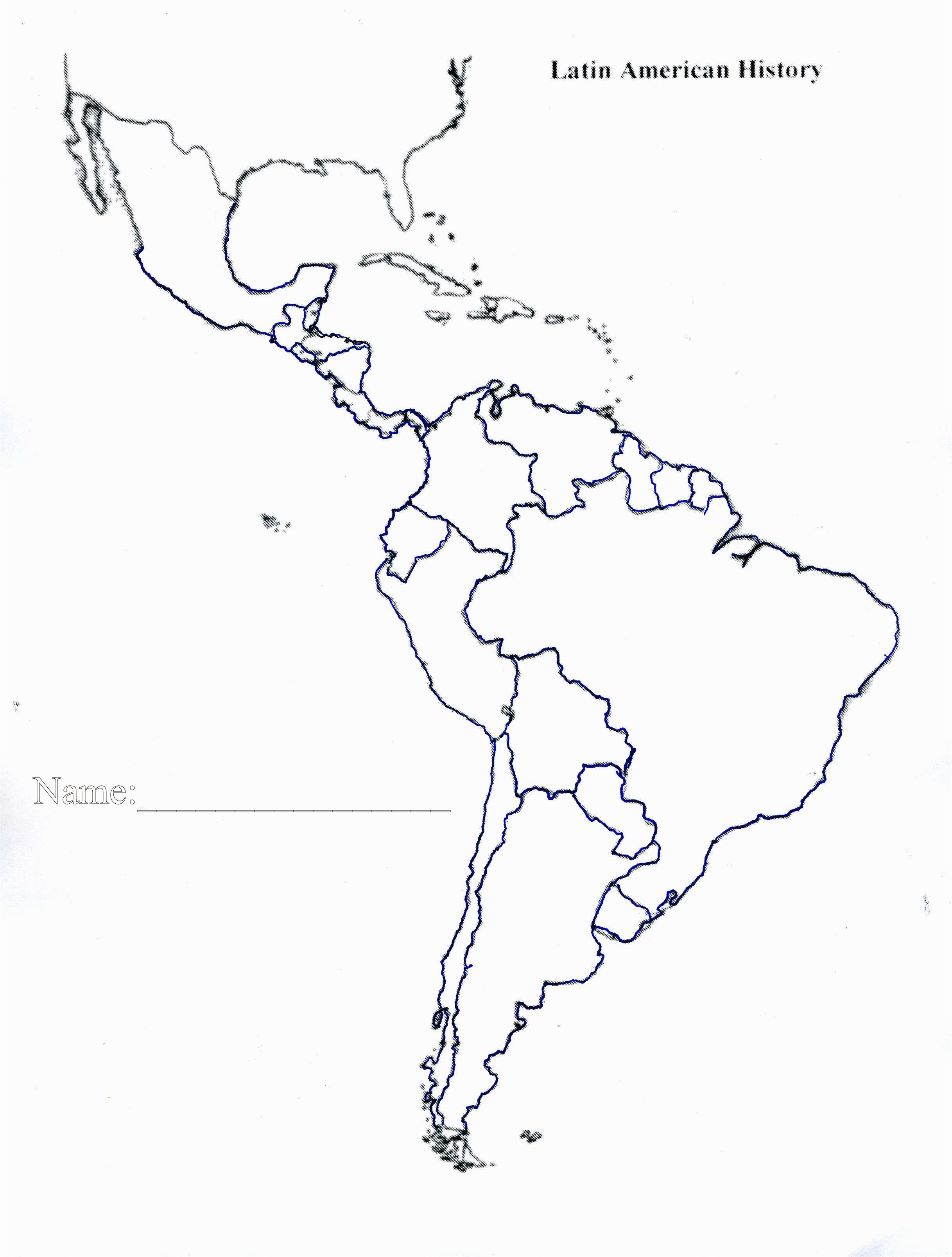 South America Physical Map Outline Example south America Map