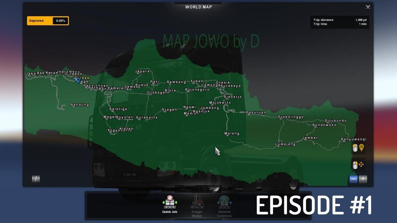 Euro Truck Simulator 2 Printable Map Best Of Euro Truck Simulator 2 Map Jowo Expedition Episode 1