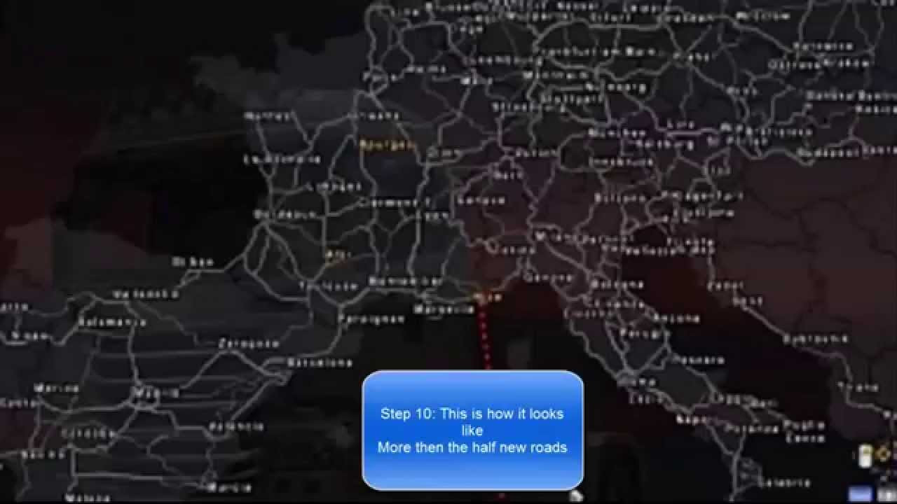 10 Inspirational Euro Truck Simulator 2 Printable Map