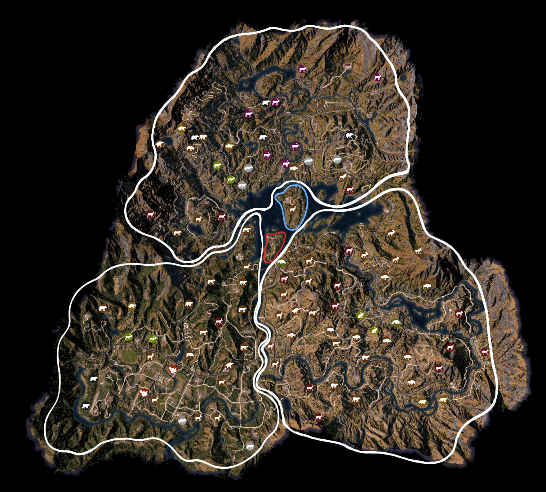 Far Cry 5 Printable Map Awesome Steam Munity Guide Far Cry 5 World Map & Locations