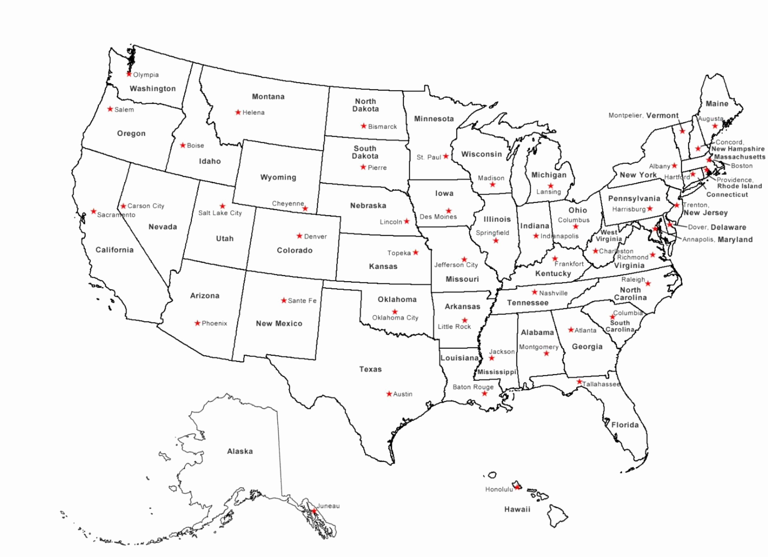 A Blank Map the United States Recent Usa Canada Map Vector Free