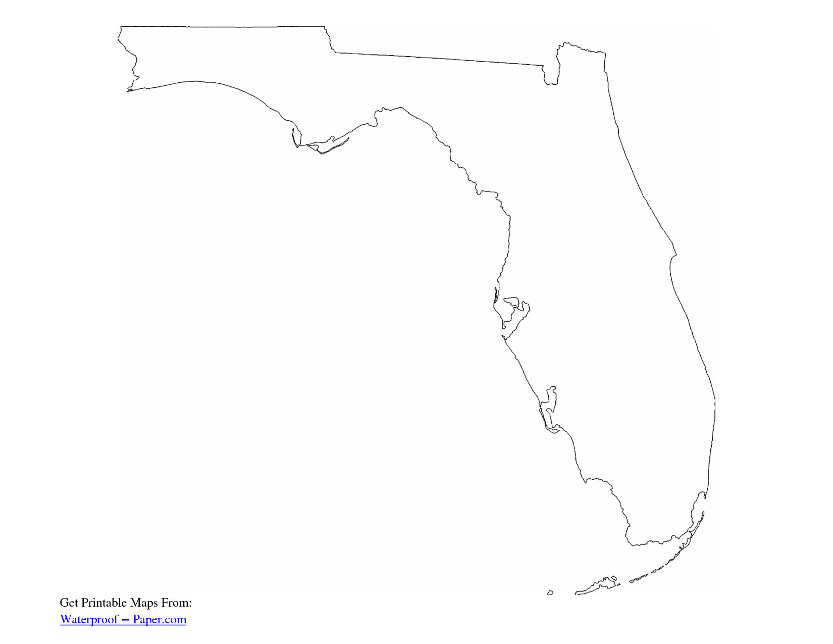 Printable 30a Map Elegant Map Of Florida Outline Google Search