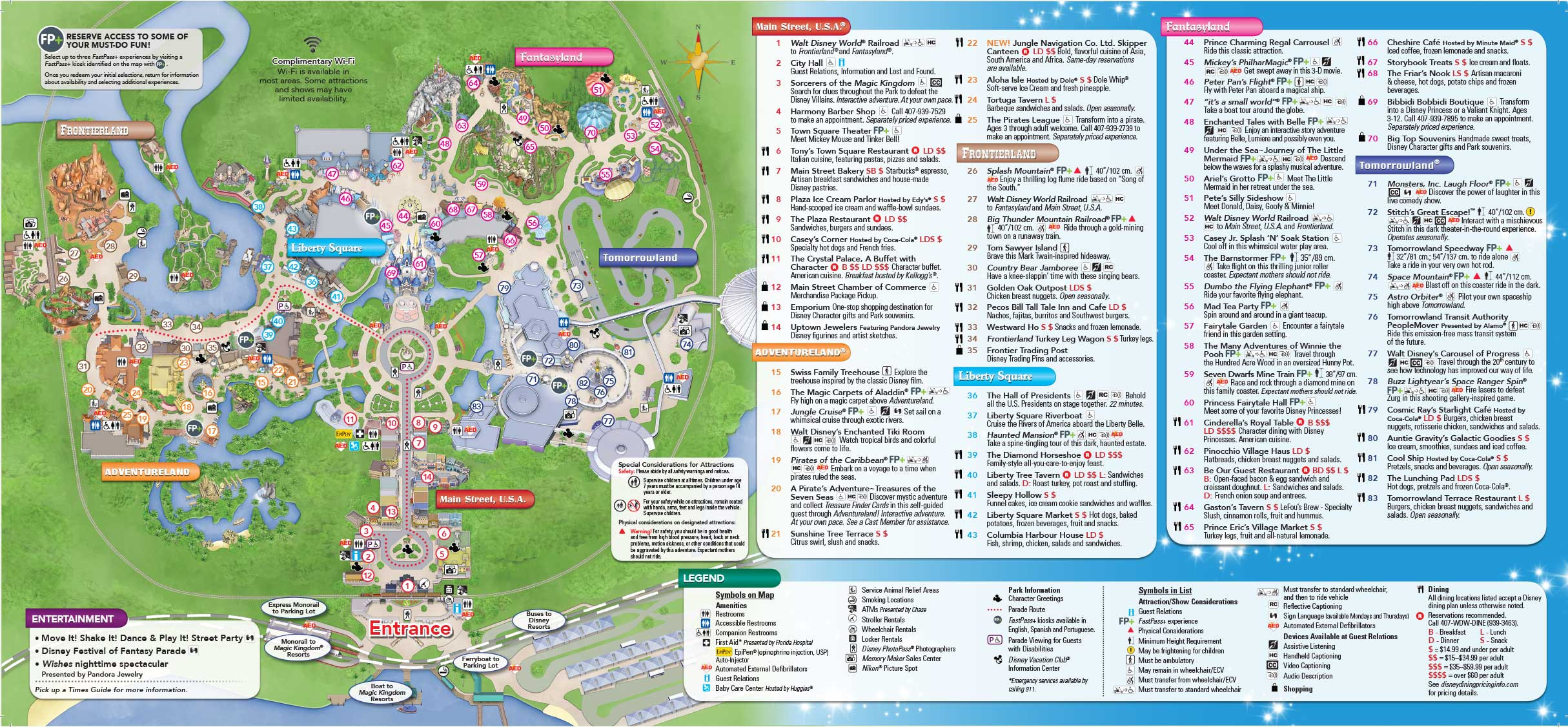 Printable Disneyland Map 2017 Awesome Walt Disney World Map Pdf Me For Maps