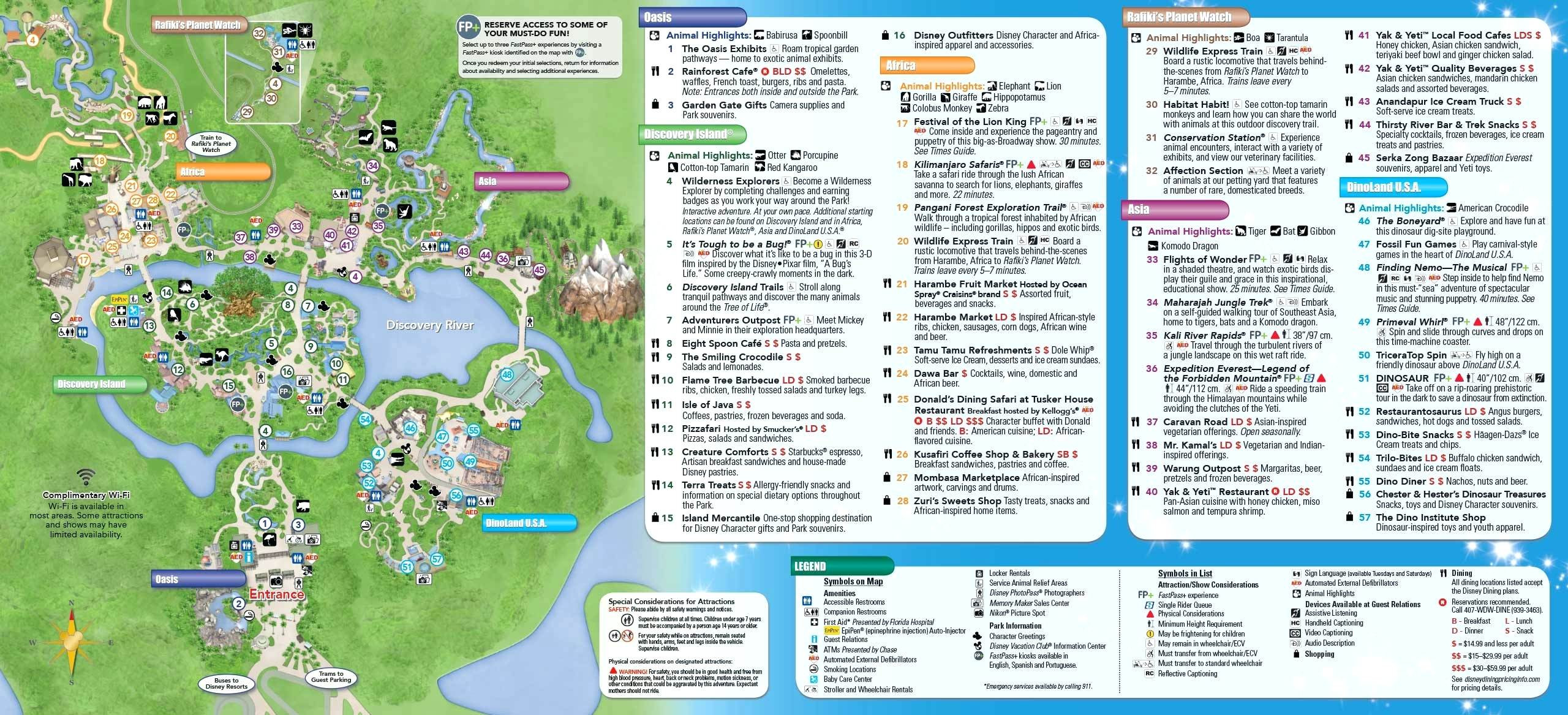 Printable Map Disney World Me Best Maps