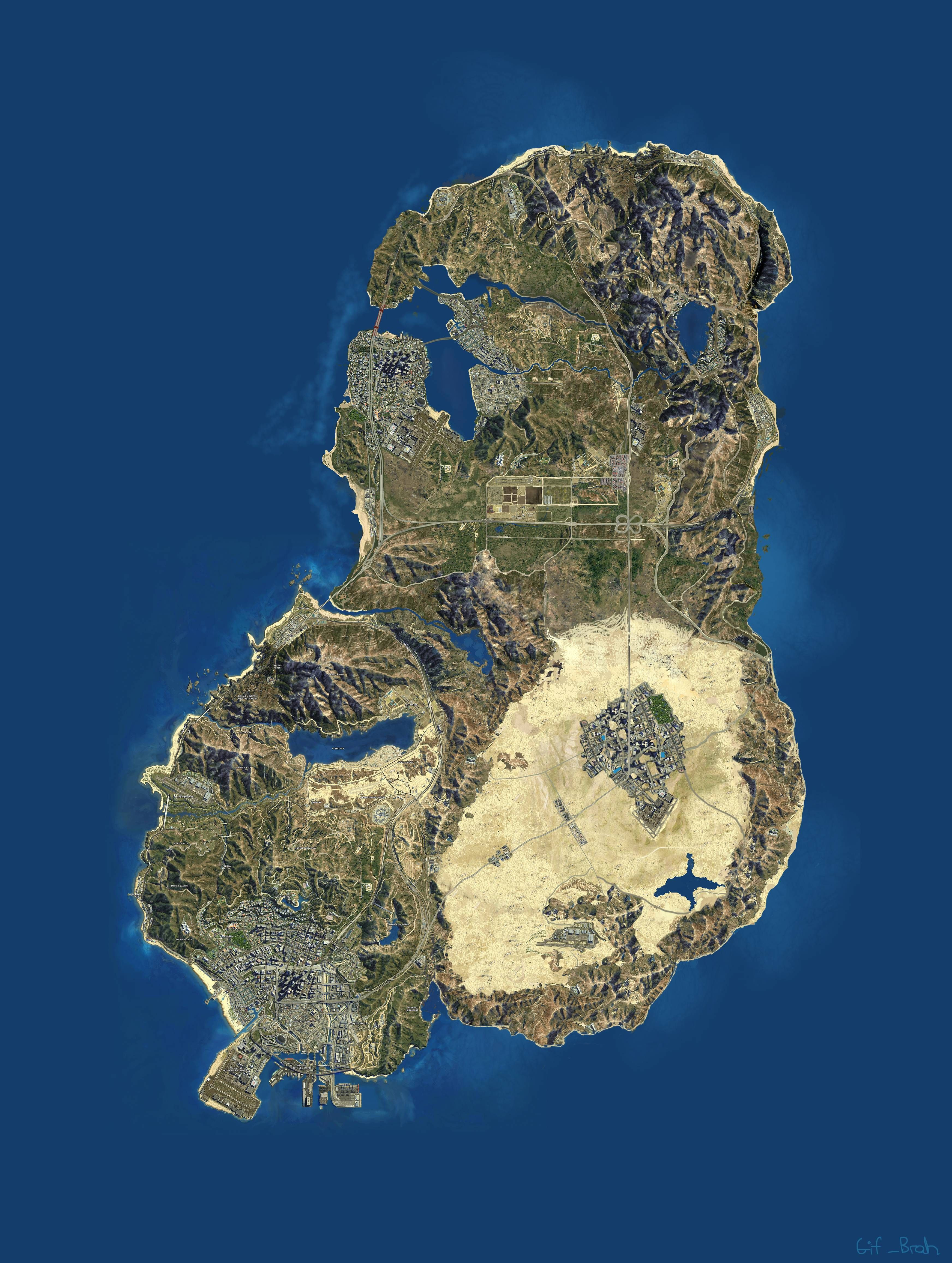 Printable Gta 5 Map Fresh How The Map In Gta V Should Have Been Gaming Pinterest