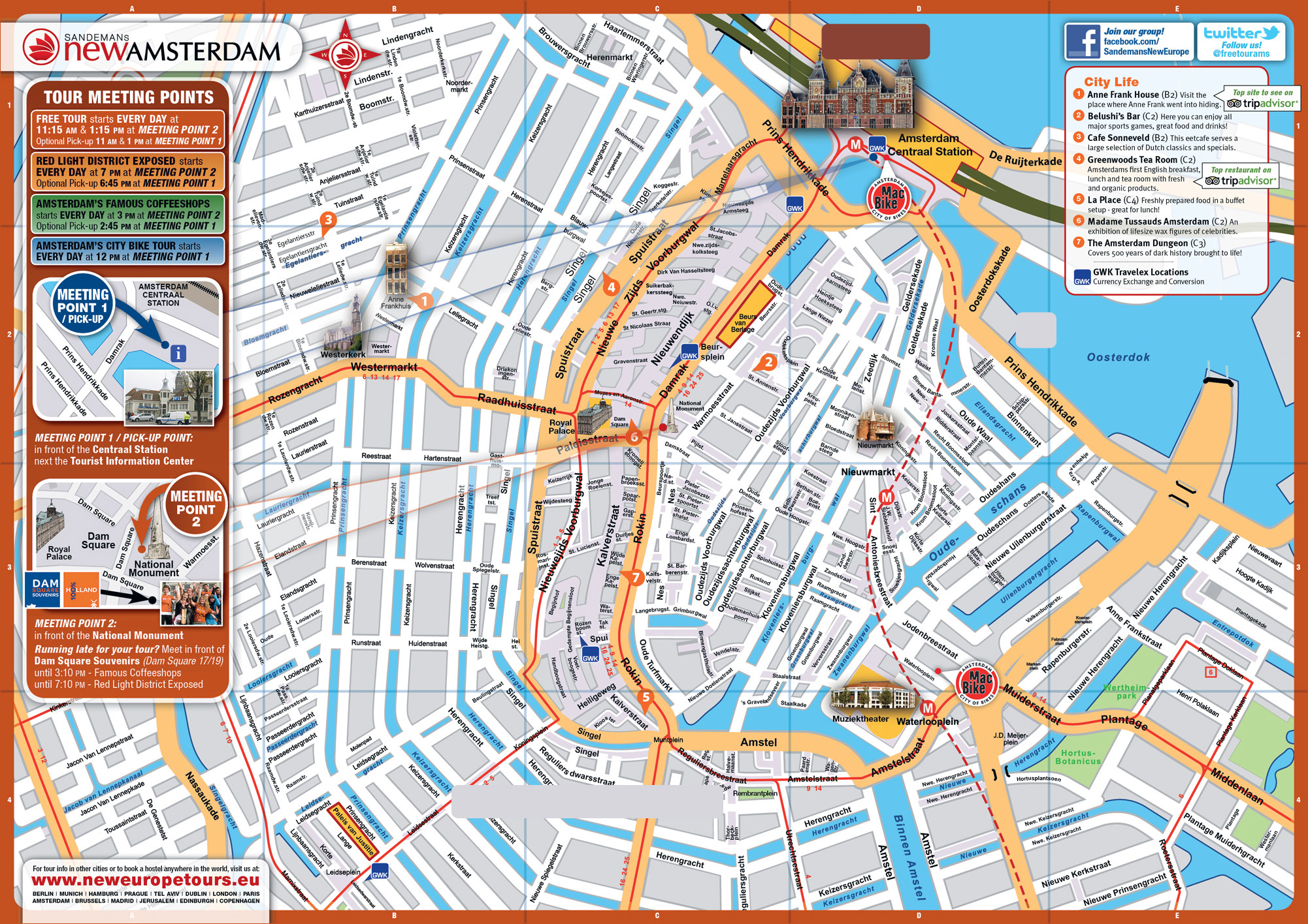 Printable Map Amsterdam Unique Detailed Map Gibraltar Teclabs