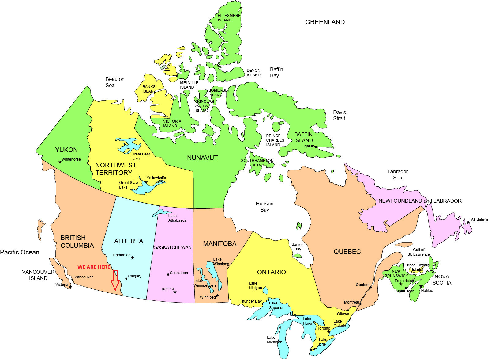Map In Canada Collection the Political Map the United States Fresh
