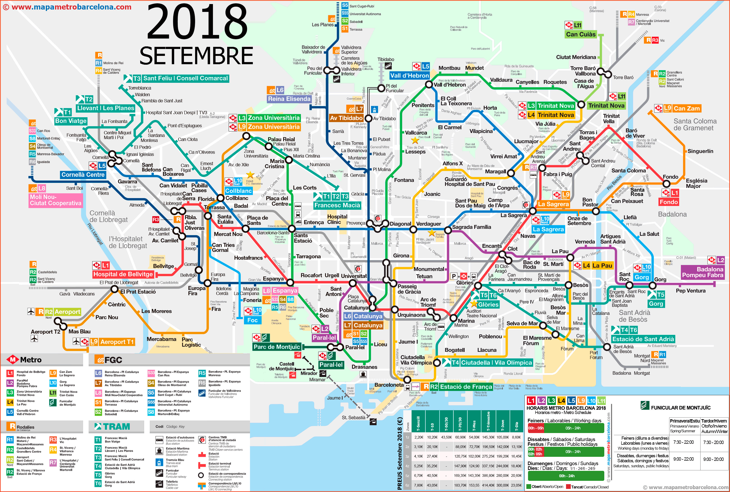 Printable Map Barcelona City Centre Luxury Metro Map Of Barcelona 2018 The Best
