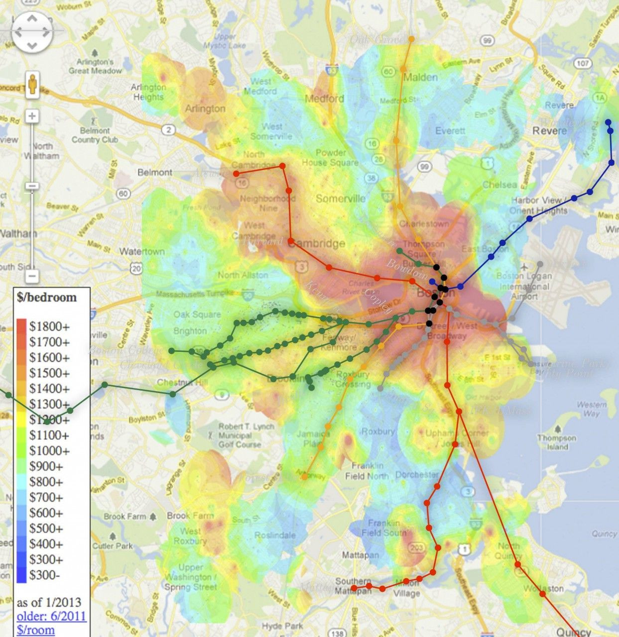 Printable Map Boston Inspirational Red Line Boston Map