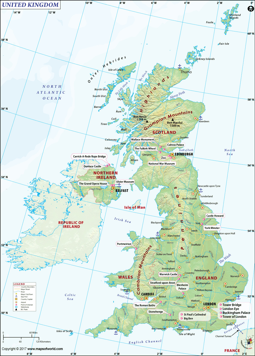 Printable Map Edinburgh Fresh Download And Print Uk Map For Free Use Map Of United Kingdom