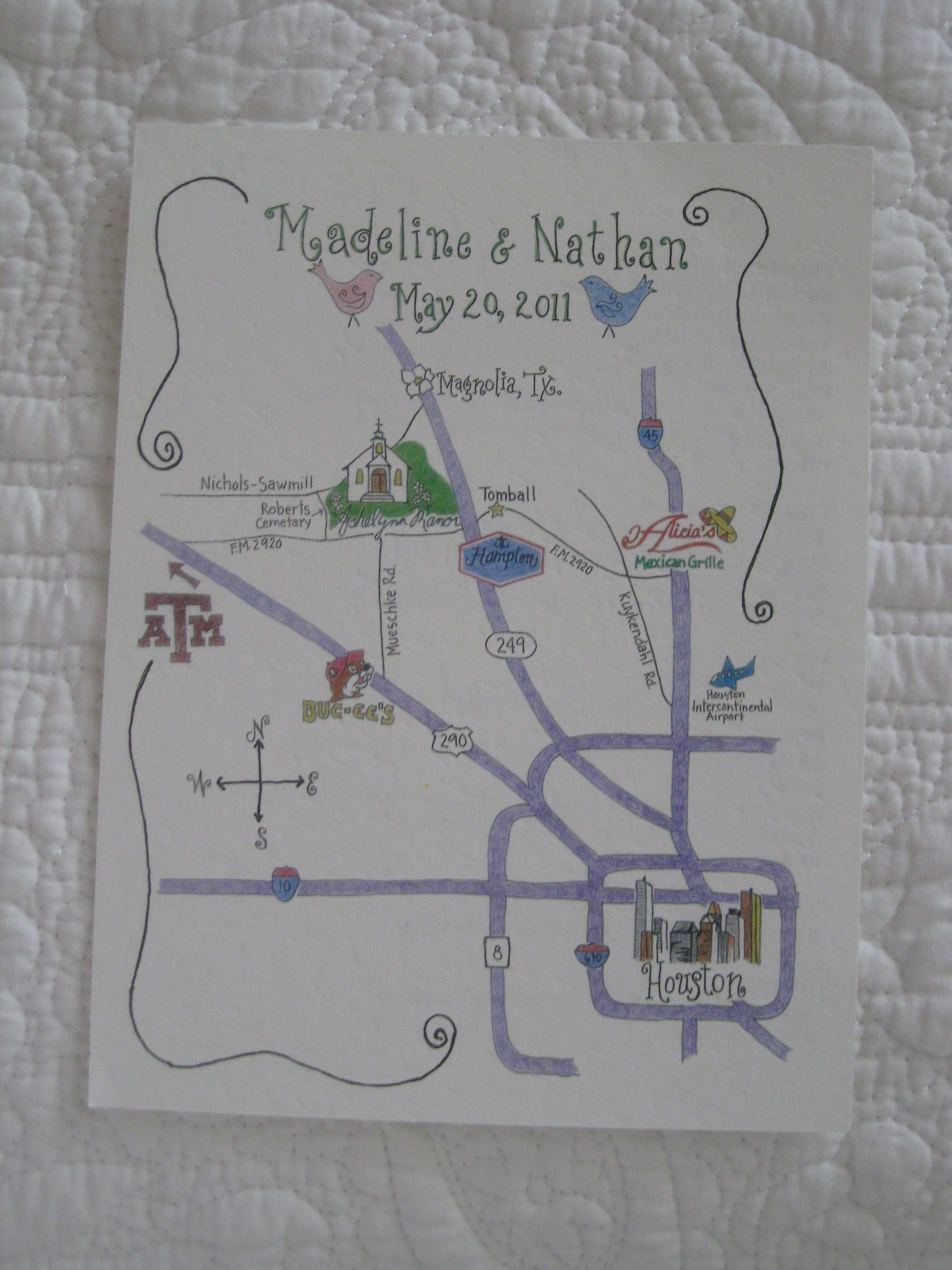 Printable Map For Invitations Fresh As Do Cute Wedding Maps Invitations Make Me Happy