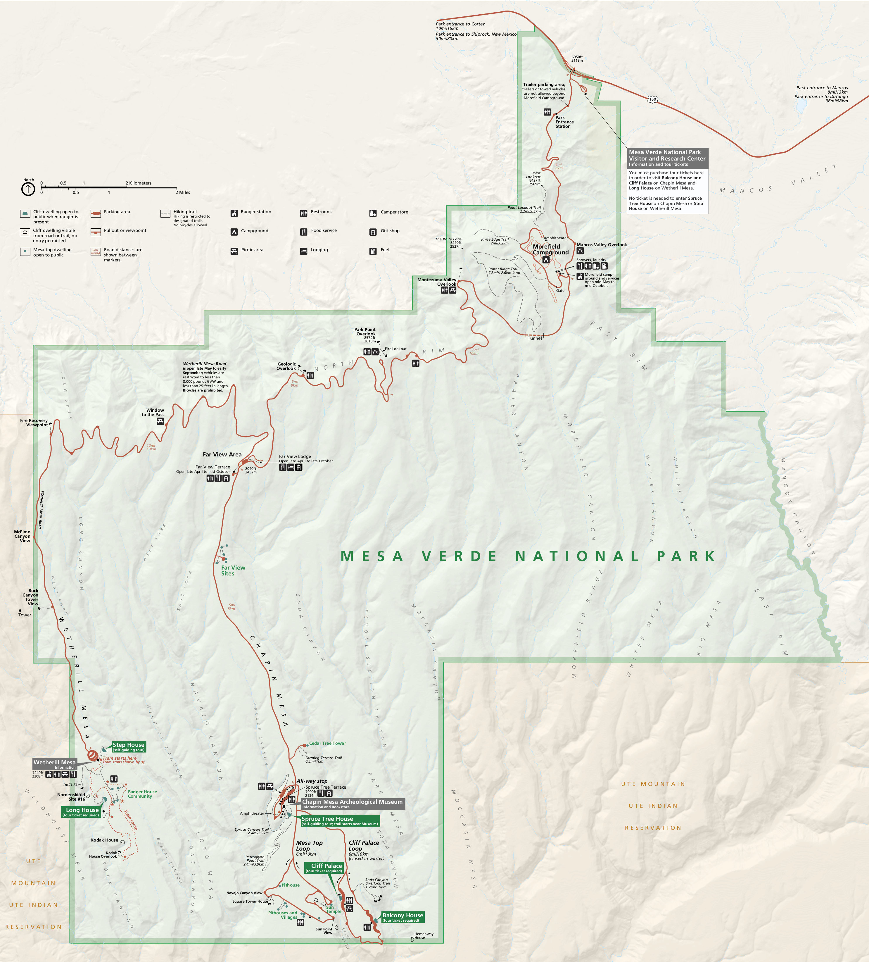 Printable Map Glacier National Park Inspirational Mesa Verde Maps