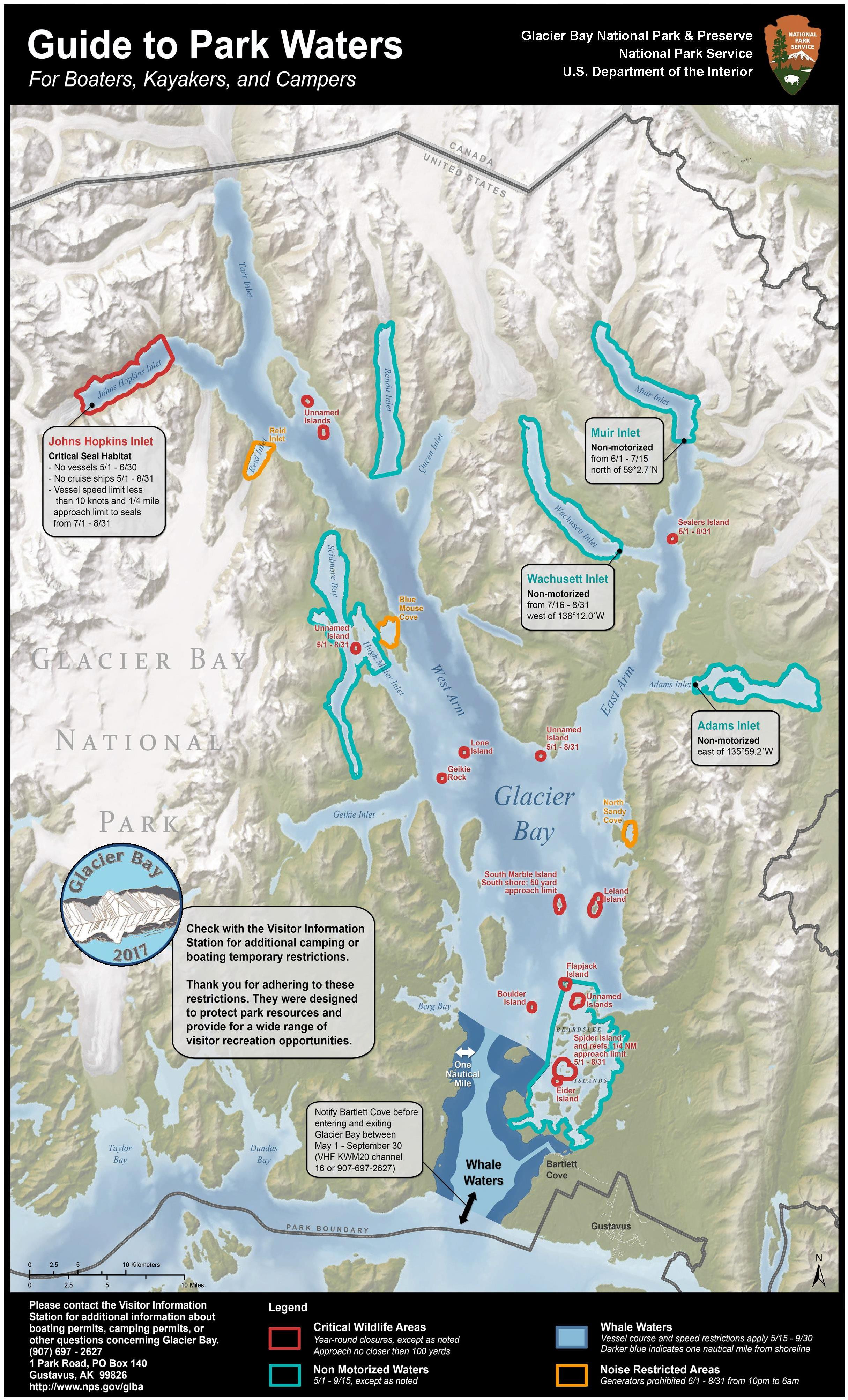 Printable Map Glacier National Park Luxury Maps Glacier Bay National Park & Preserve U S National Park Service