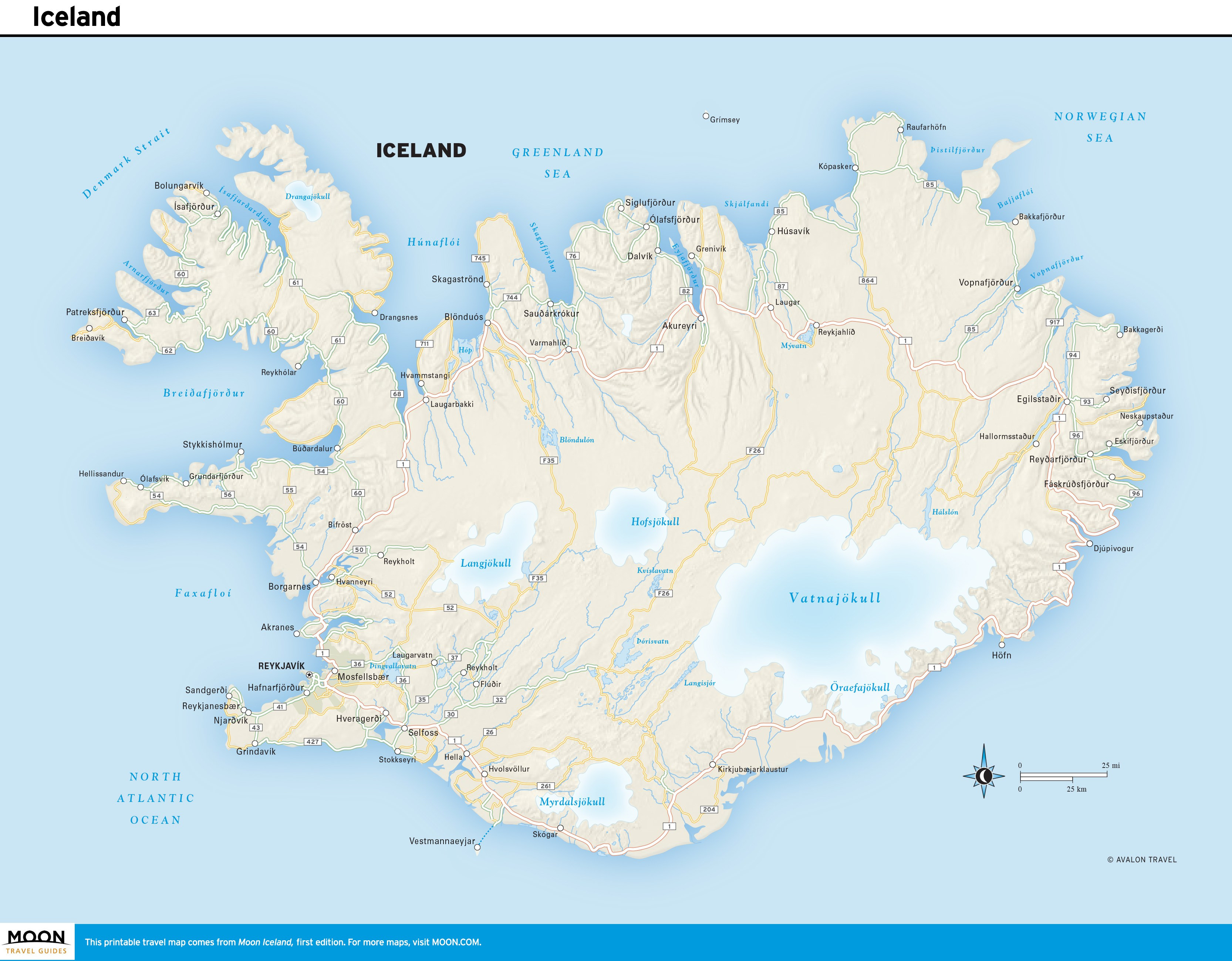 Printable Map Iceland Luxury Iceland Map Points Of Interest Full Hd Maps Locations Another