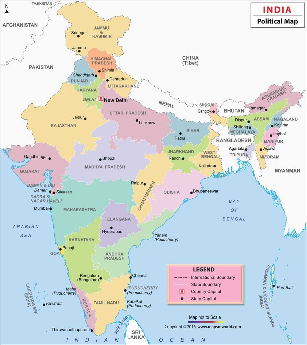 Printable Map India Inspirational Moi Amz On