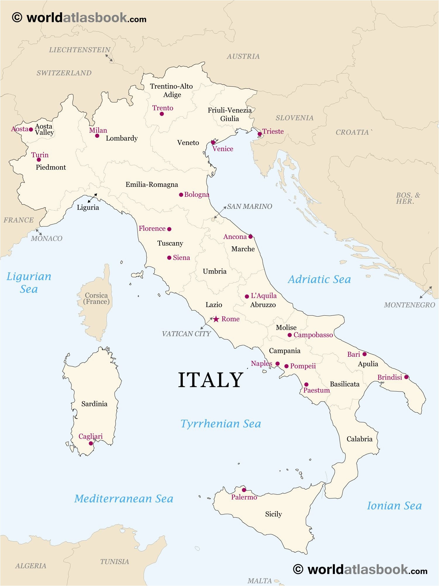Printable Map Italy Awesome Printable Map Italy Download Map Europe Free Printable Map Italy