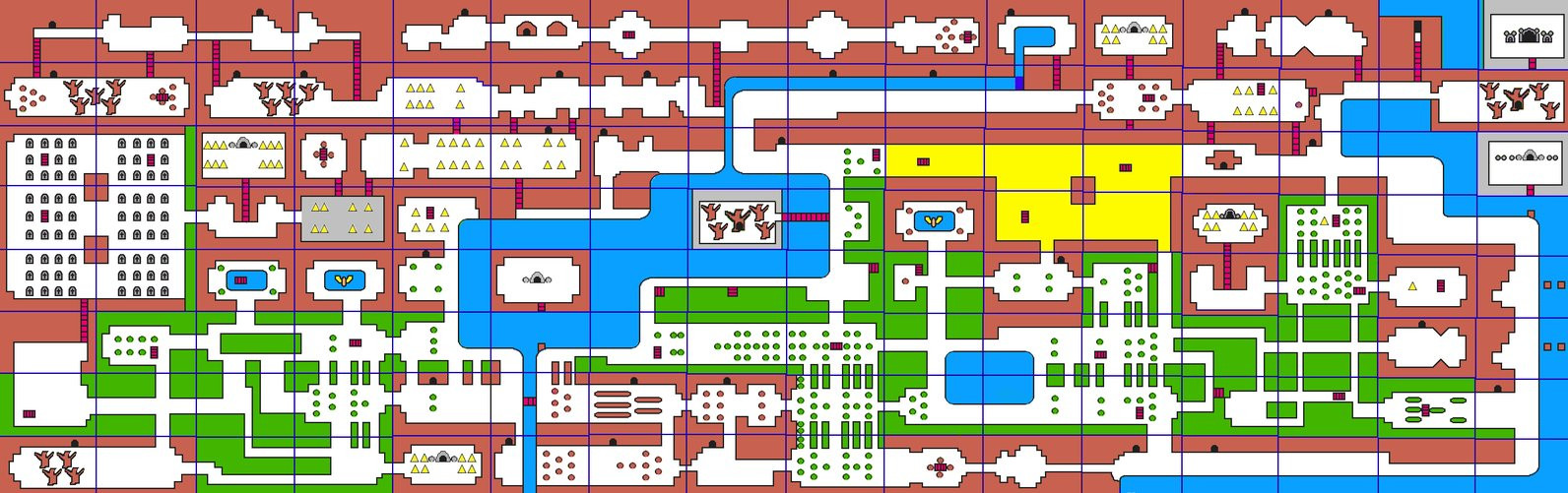 Gallery of Nes Zelda Map Printable.