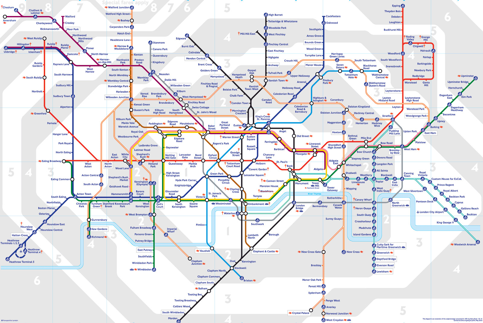 Printable Map London Underground Best Of Cats