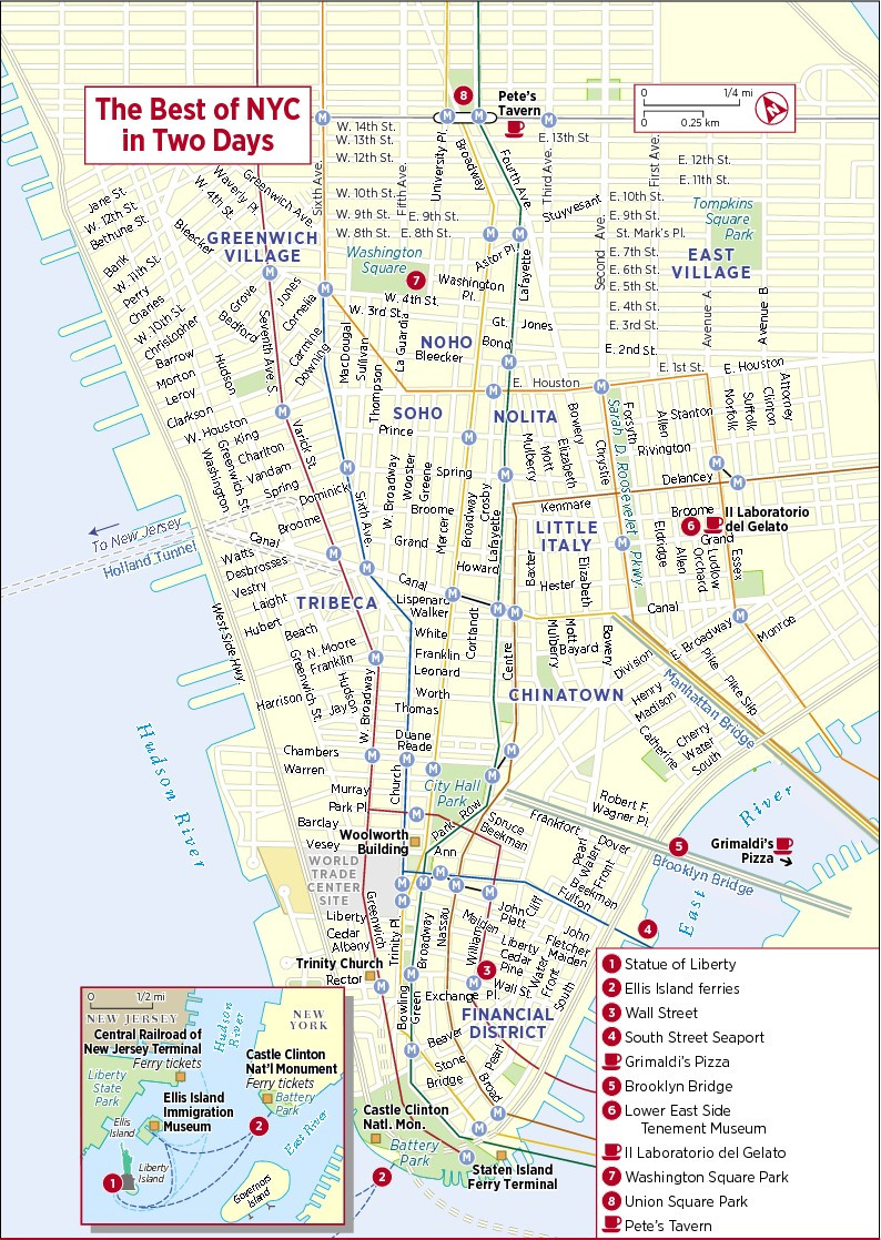 Printable Map Lower Manhattan New Map New York City Printable