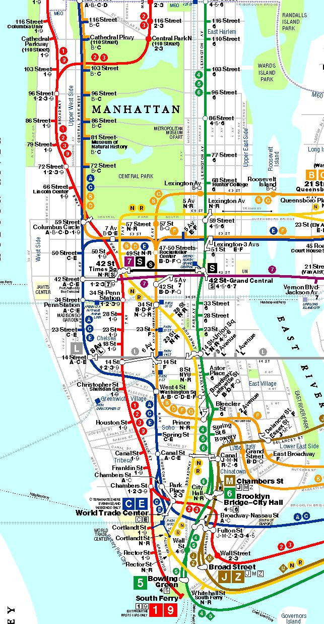 Printable Map Manhattan New 60 Best Wonderful New York Restaurant S Images On Pinterest