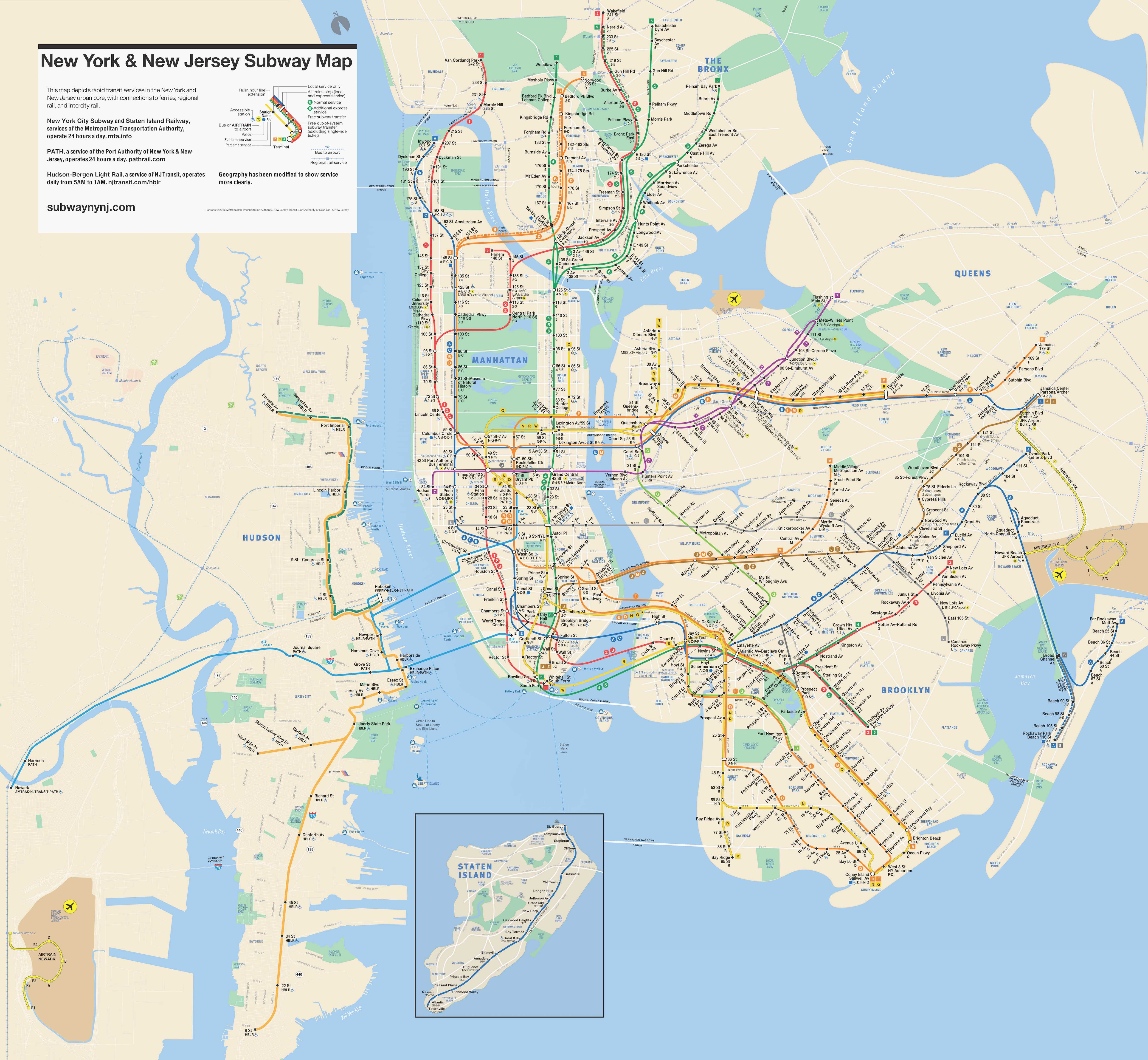 Printable Map New York Luxury Best Mta Map New York