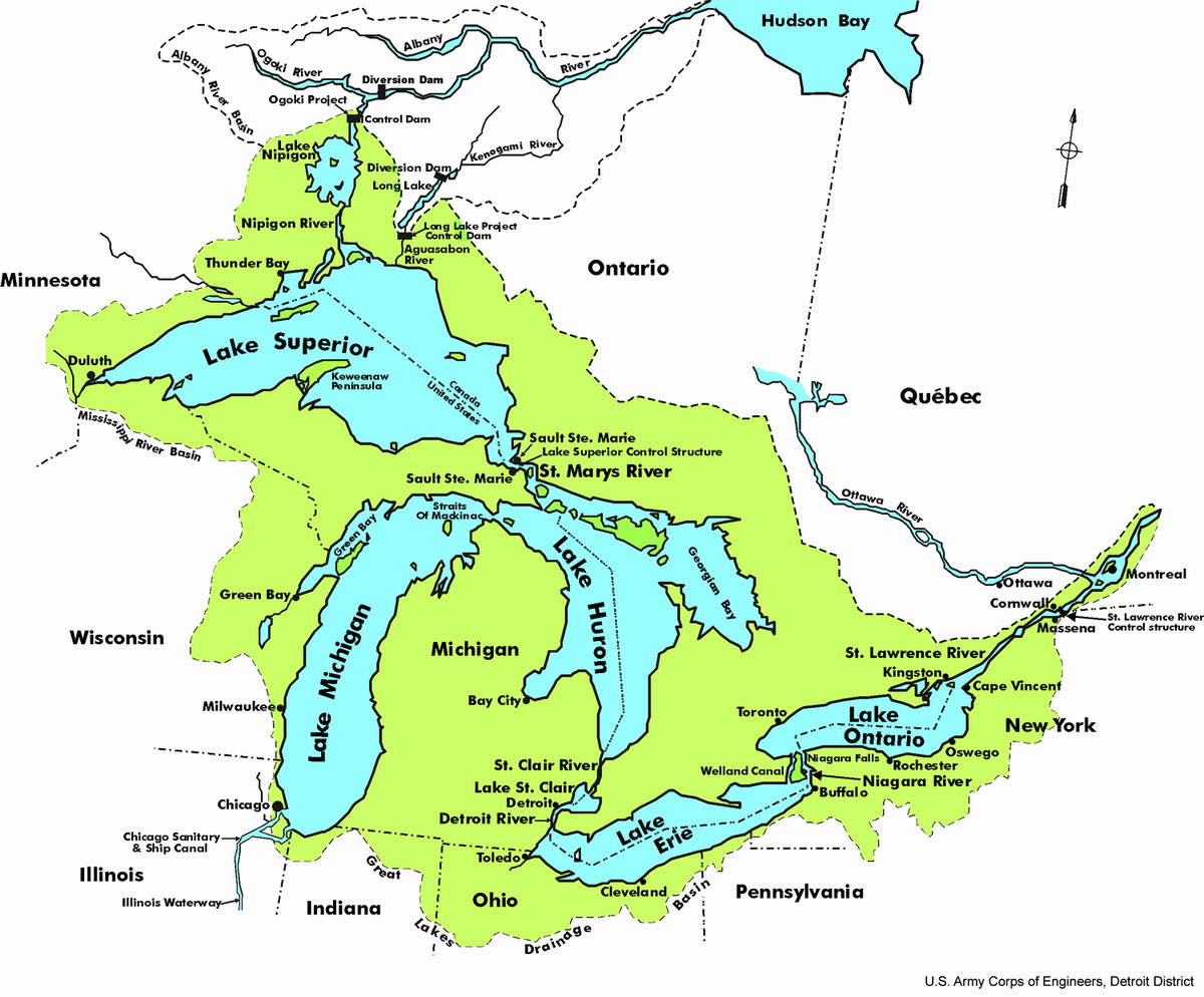 Great Lakes Simple English the free encyclopedia