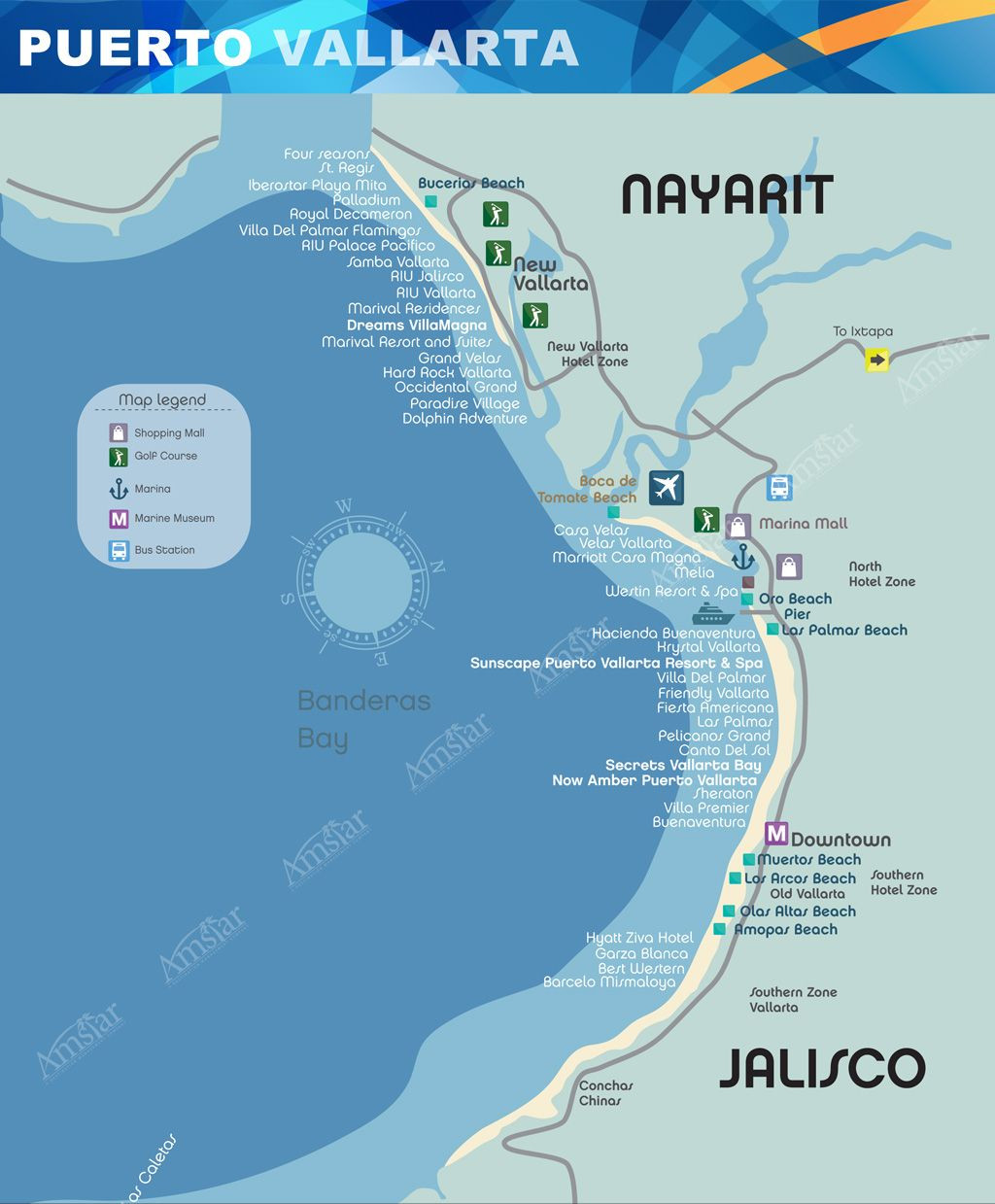 Printable Map Of Xcaret Mexico Elegant Puerto Vallarta Map Puerto Vallarta Tev S Wedding