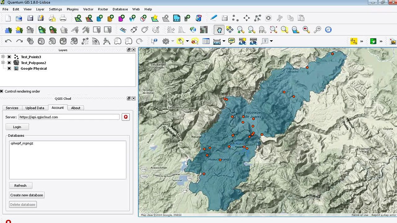 Make Web Maps with QGIS Cloud Geography Pinterest