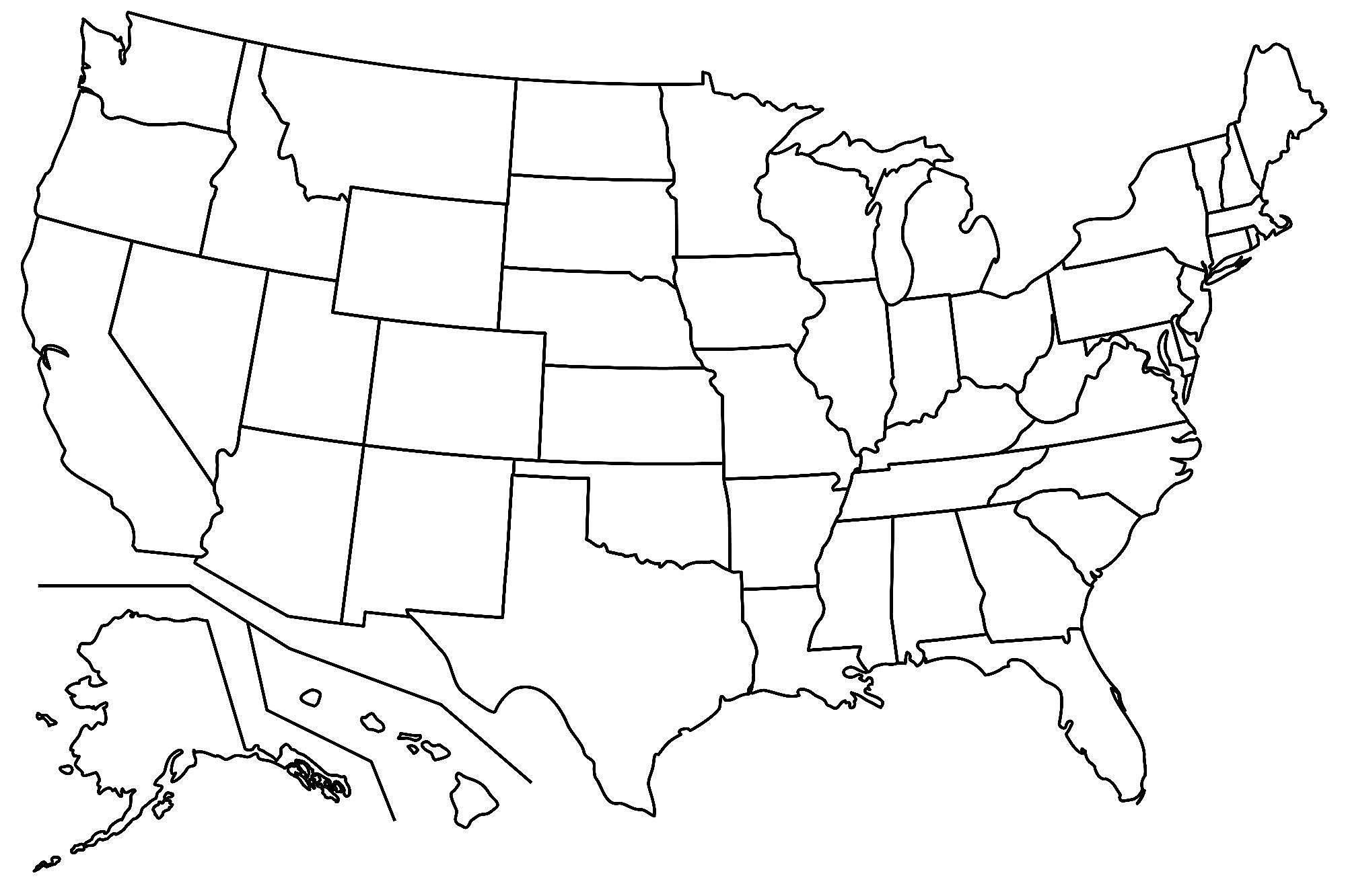 10 Elegant Printable Map Quiz Of the United States