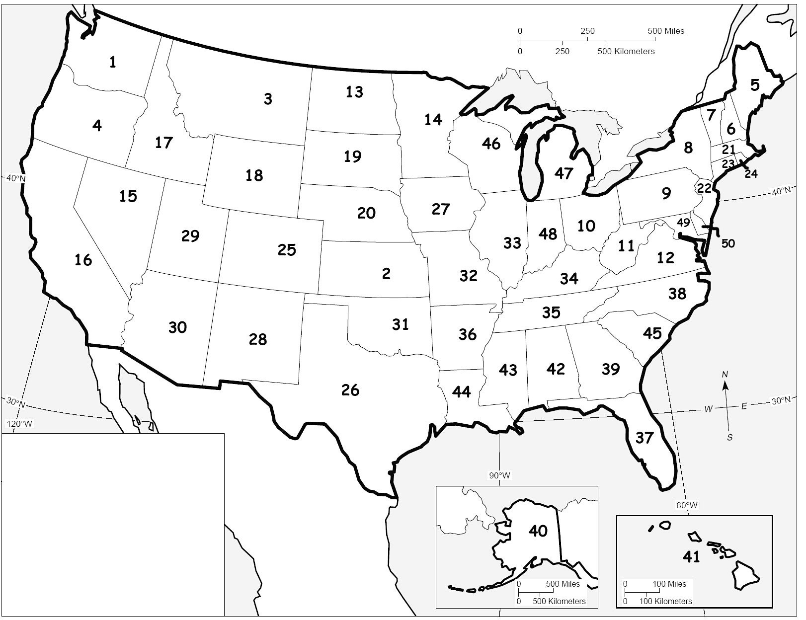 10 Elegant Printable Map Quiz Of The United States Printable Map