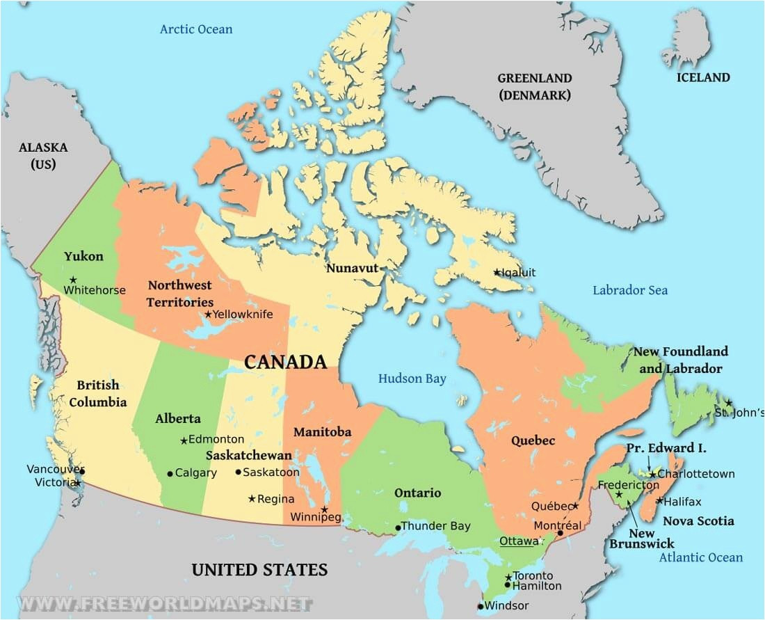 Pics Map Canada Greenland and Iceland – Map Canada And US