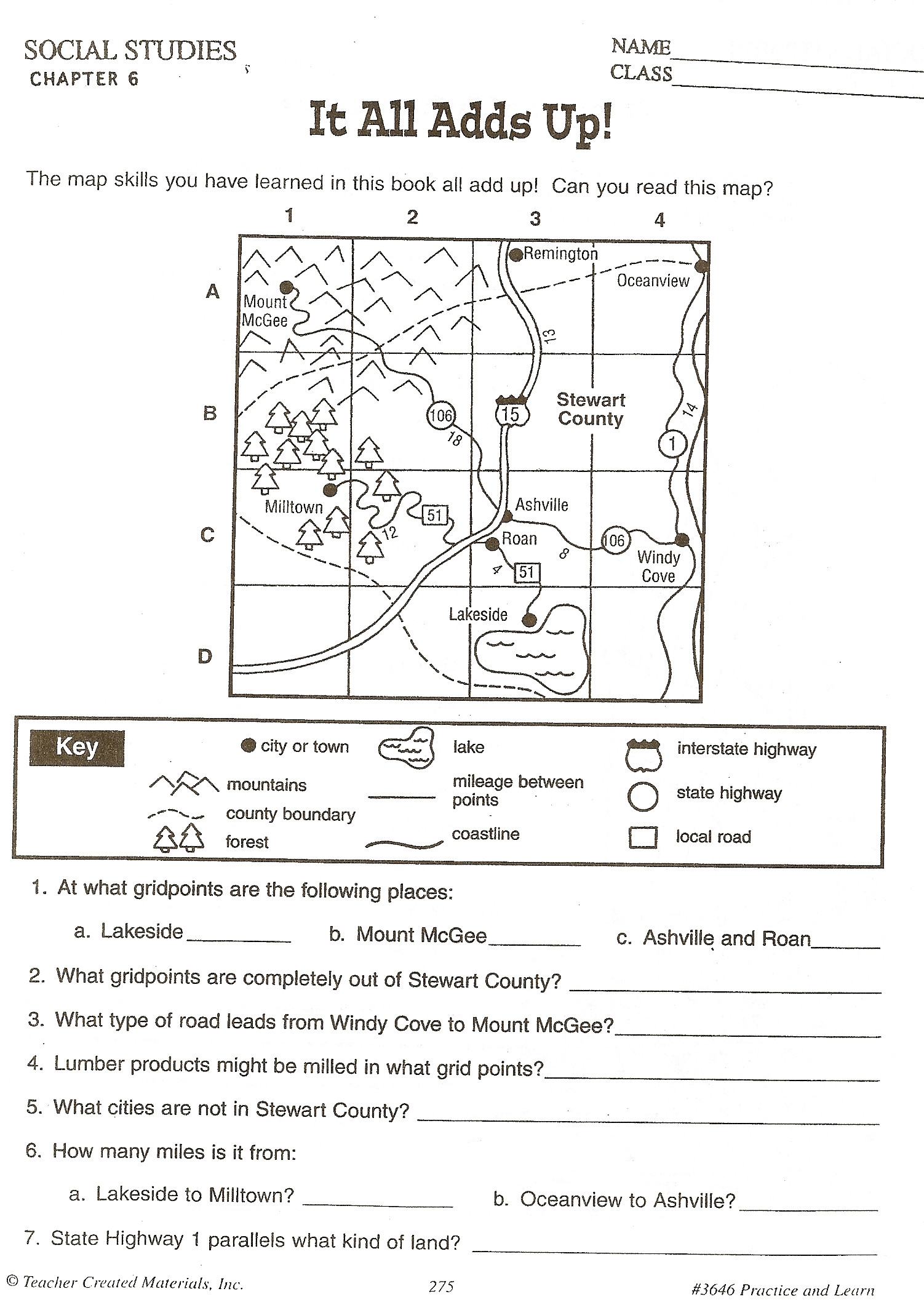 Printable Map Skills Worksheets For 4th Grade Luxury Printable Social Stu S Worksheets
