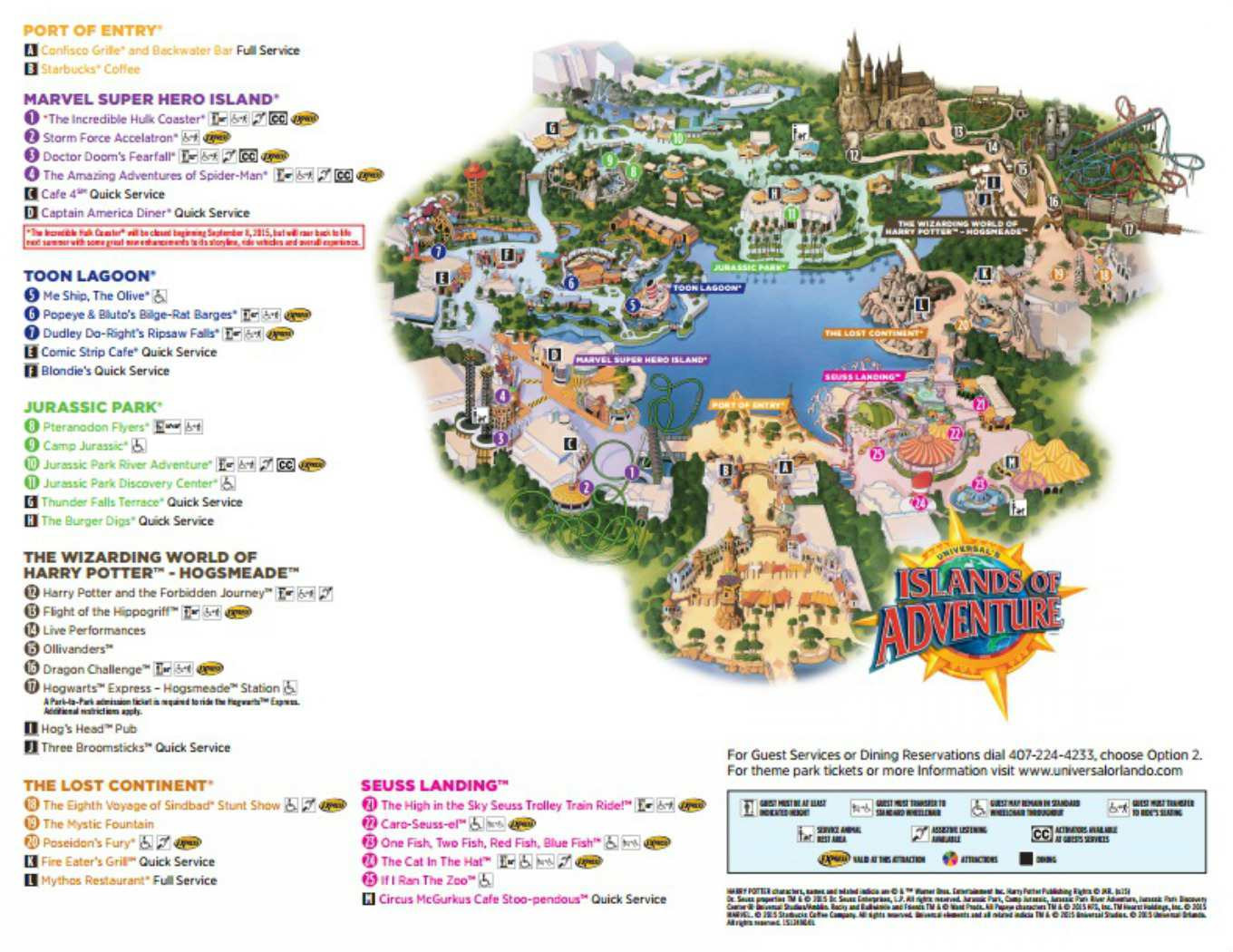 Printable Map Universal Studios Orlando Awesome Maps Of Universal Orlando Resort S Parks And Hotels