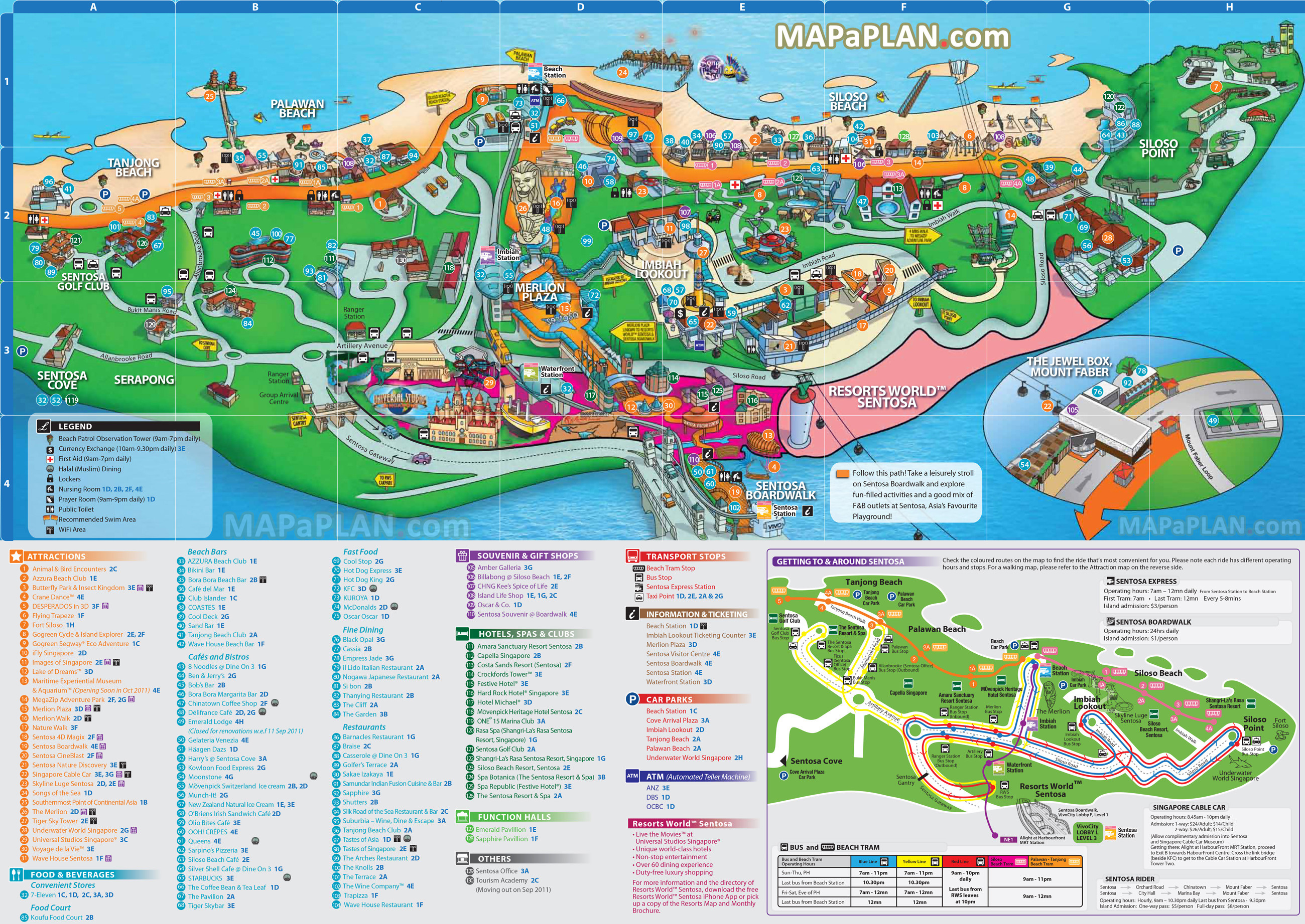 Printable Map Universal Studios Orlando Awesome Singapore Maps Top Tourist Attractions Free Printable City