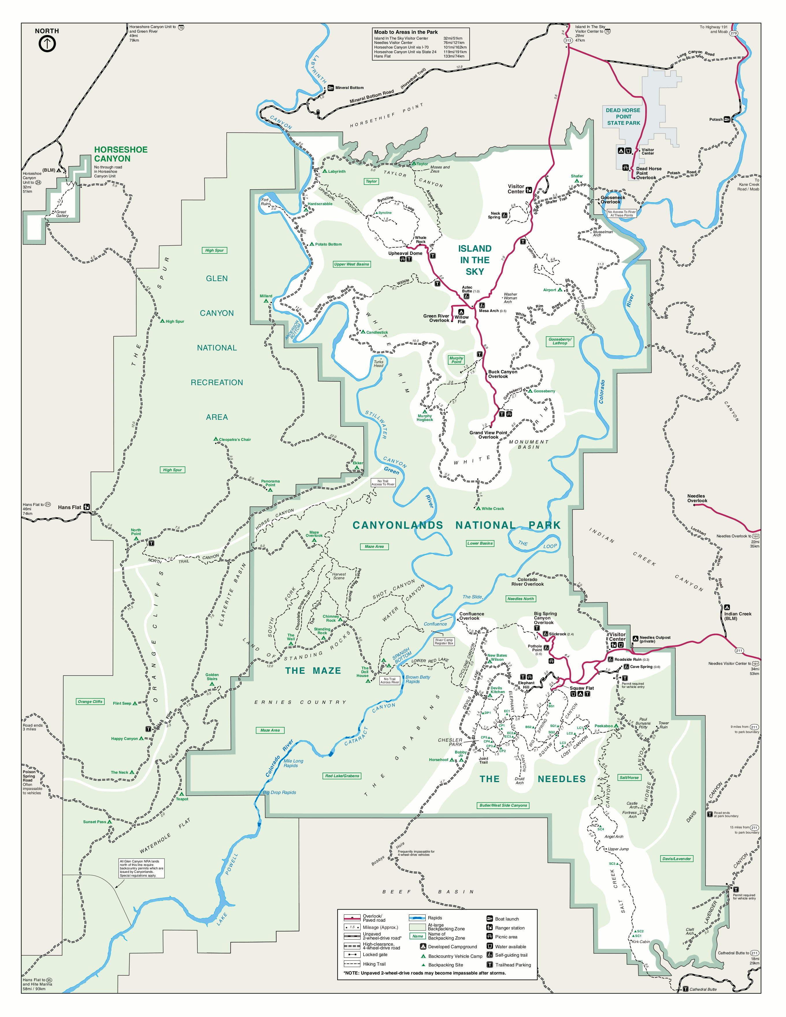Printable Map Utah Elegant Canyonlands Printable Map 27203520