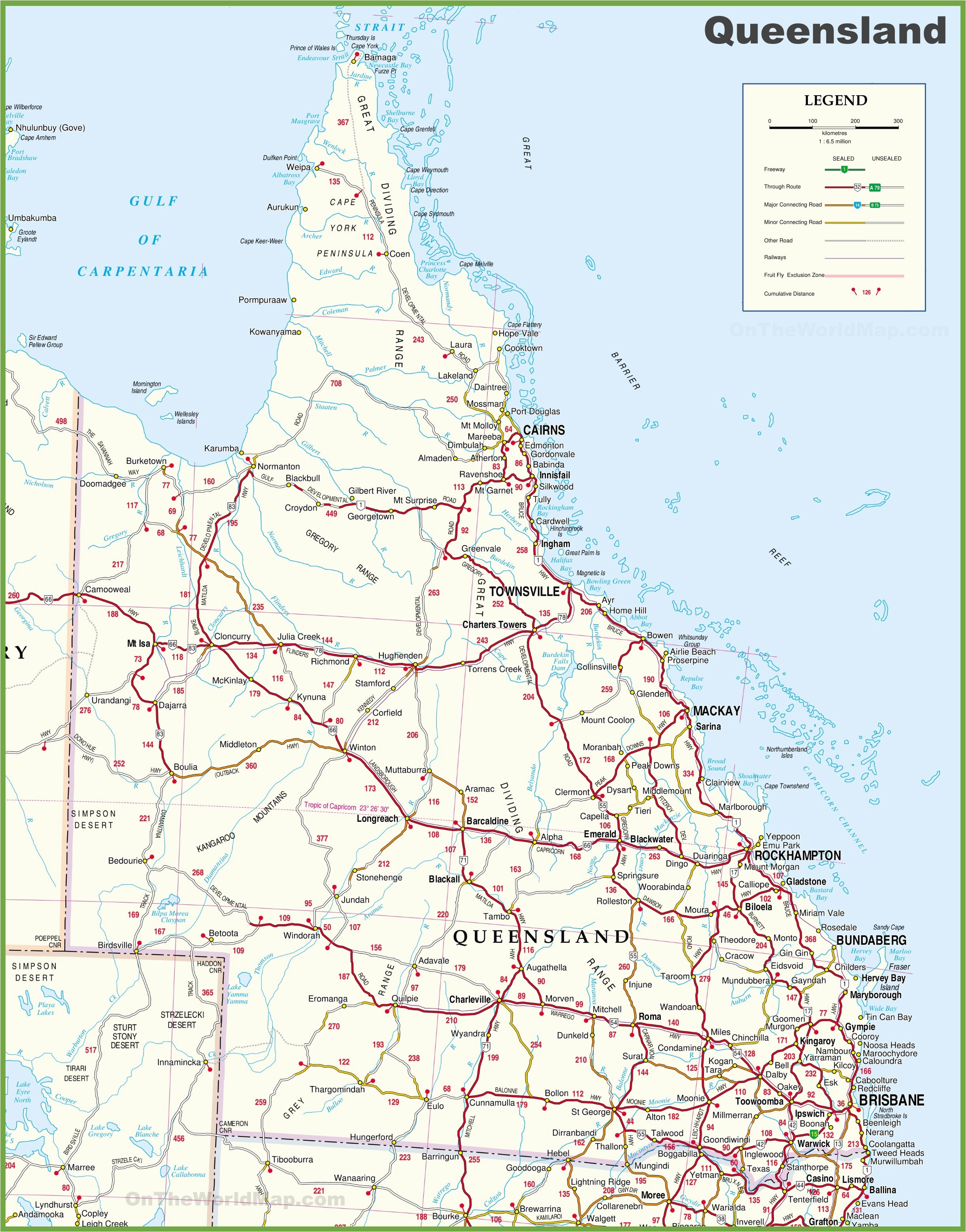 Printable Map Victoria Australia New Detailed Map Victoria Australia