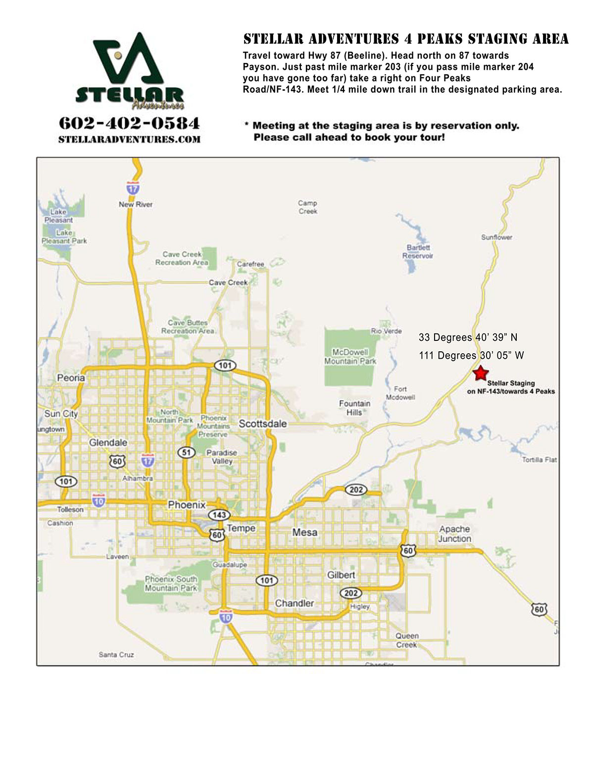 Maps Arizona f Road Adventure Tours by Stellar Adventures
