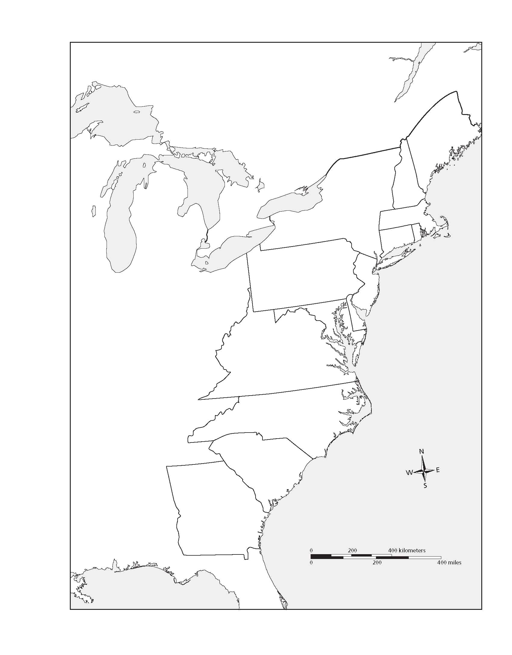 Printable Outline Map 13 Colonies Luxury Category Maps 134