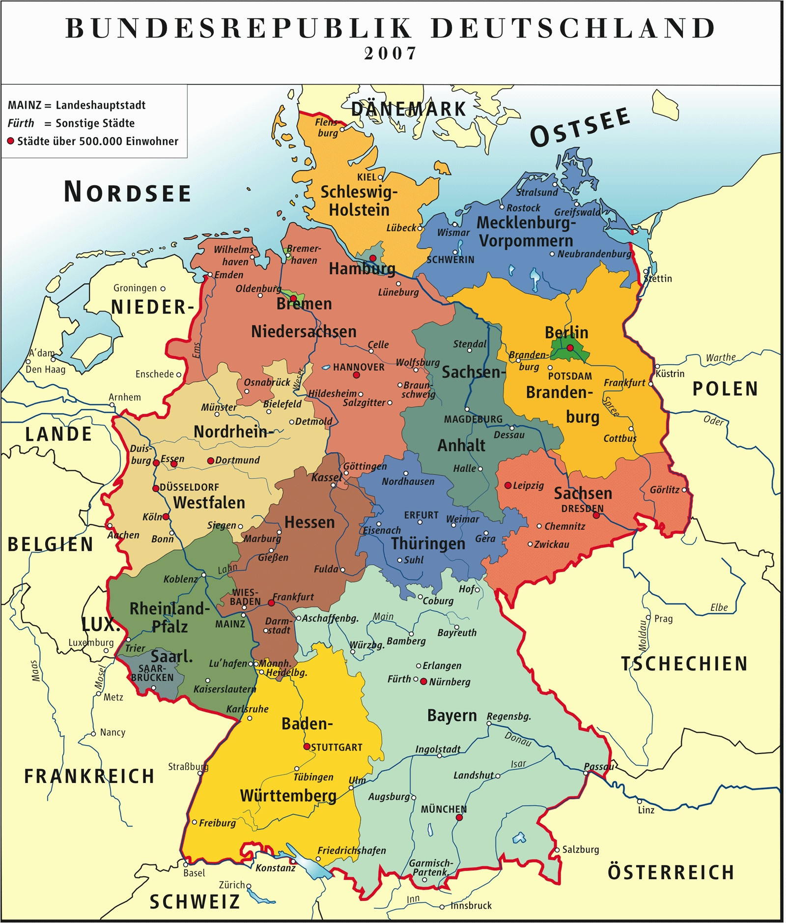 Printable World Maps for Students 2018 Download Map Od Germany Map