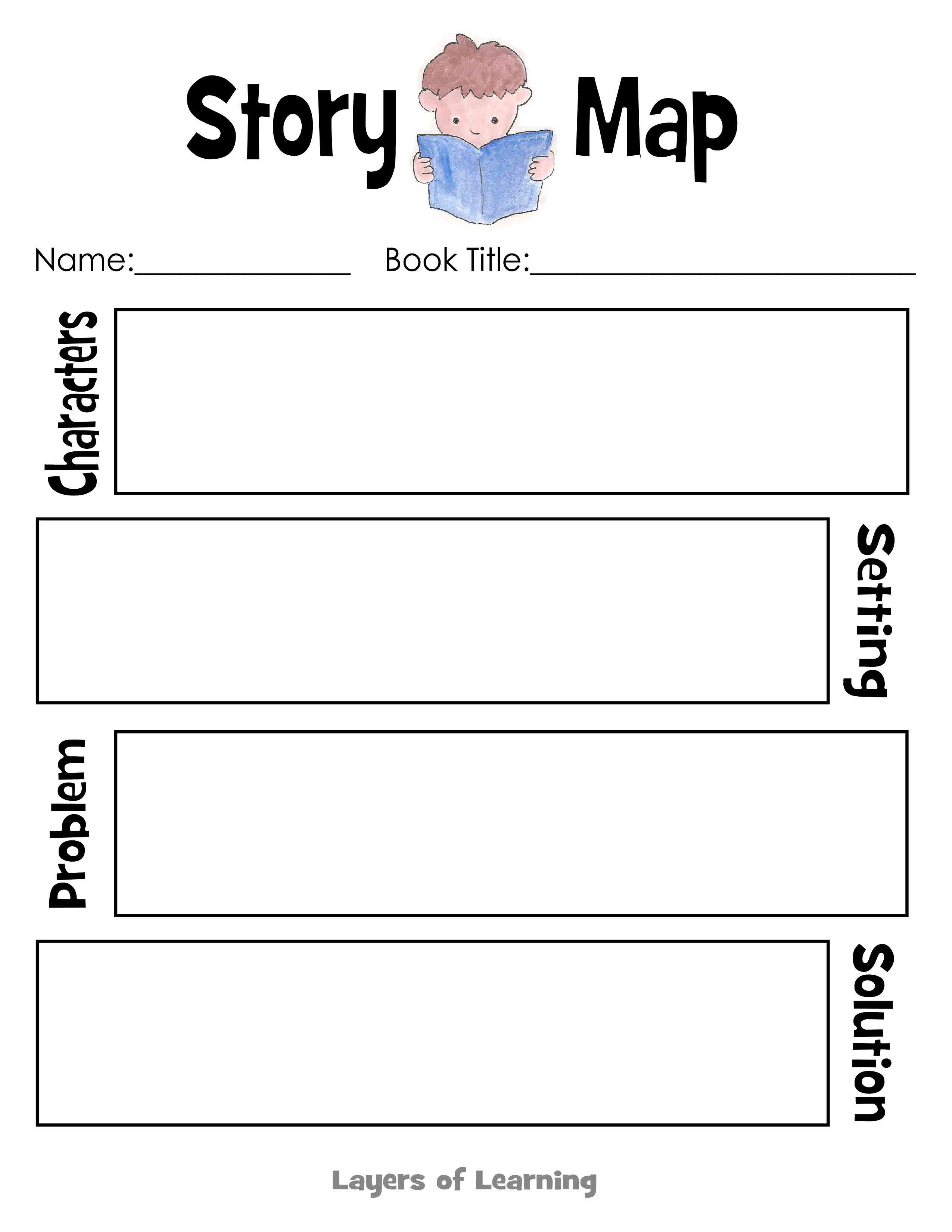 Printable Story Map 3rd Grade Lovely Kindergarten Map Worksheets Free