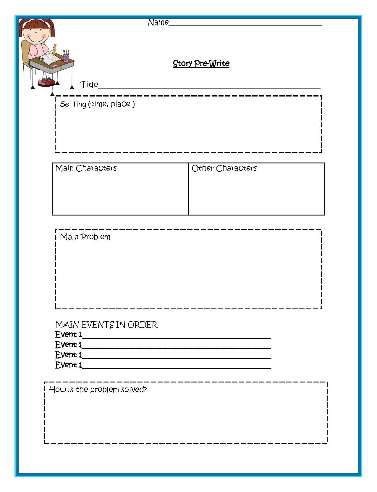Printable Story Map 3rd Grade Lovely Story Map Template