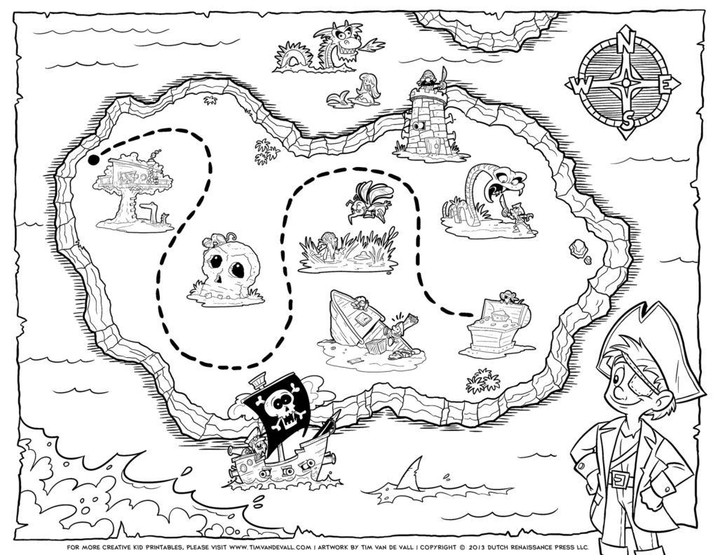 Printable Treasure Map X Marks The Spot Luxury Free Pirate Treasure Maps For A Pirate Birthday Party Treasure Hunt