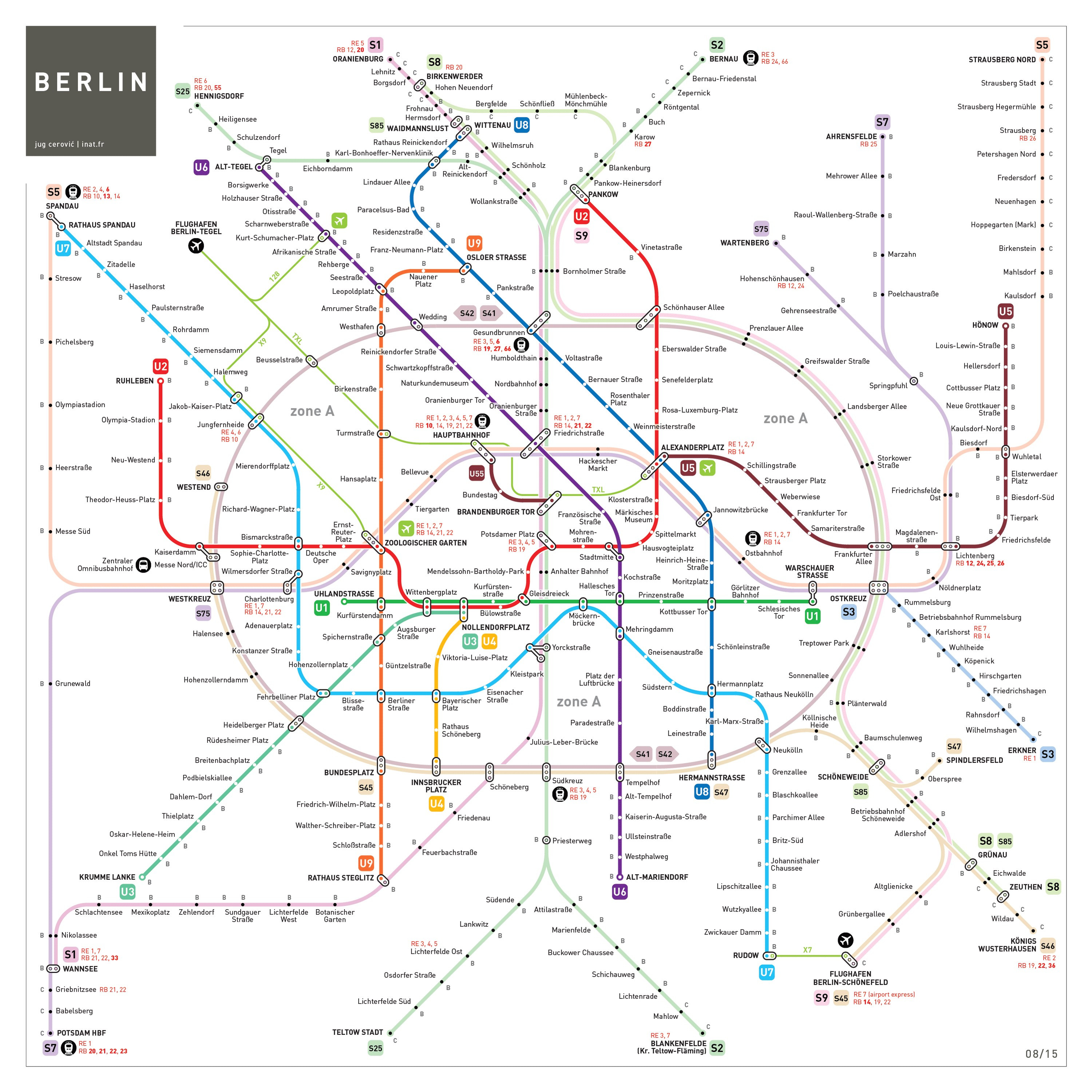 metro nuremberg map 4K