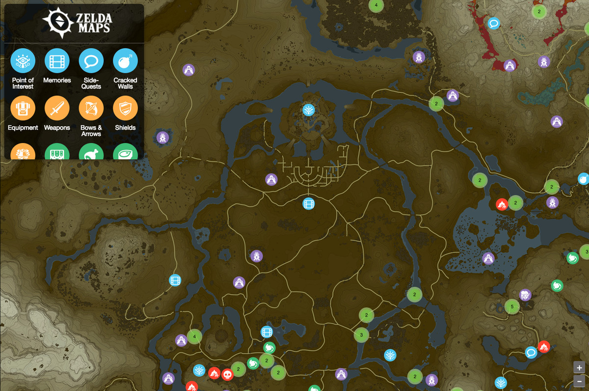 Fan made Breath of the Wild interactive map aims to be the game s
