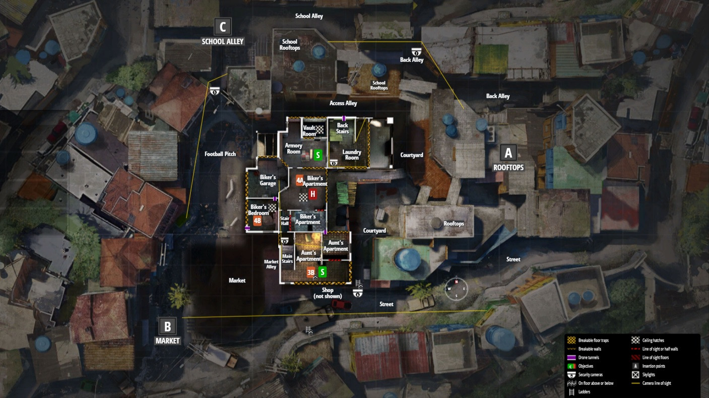 Rainbow 6 Siege Printable Maps Fresh Steam Munity Guide Maps