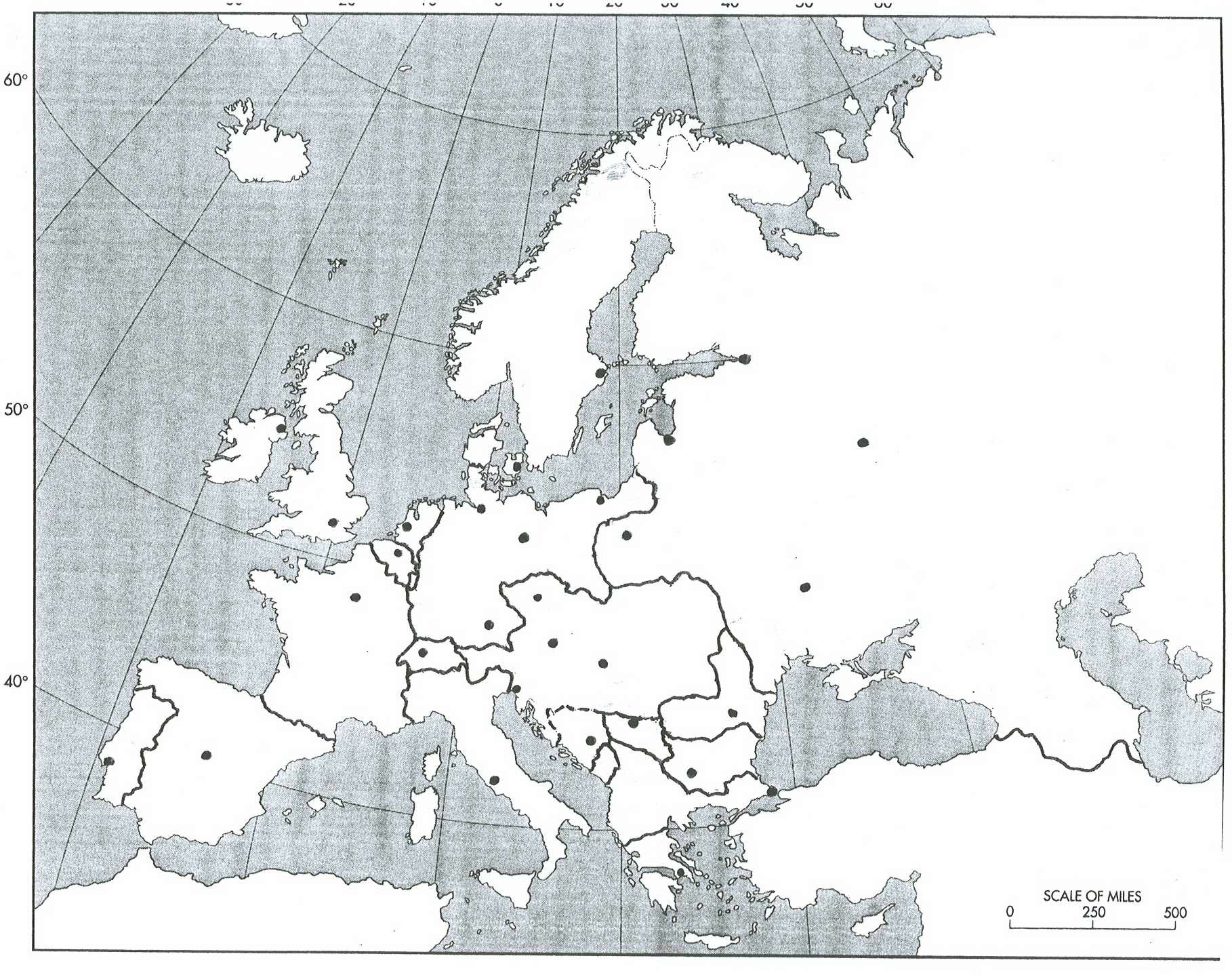 World War 2 Printable Map Beautiful History 464 Europe Since 1914 Unlv