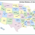10 Beautiful Printable Map Us States And Capitals | Printable Map With A Big Map Of The United States With Capitals