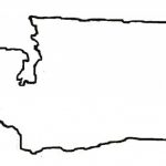 11+ Washington State Outline Map | Phoenixanarchist With Washington State Map Outline