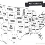 125 Best United States Map Images On Pinterest In 2018 | Map Of Usa Intended For Map Of The United States That You Can Fill In